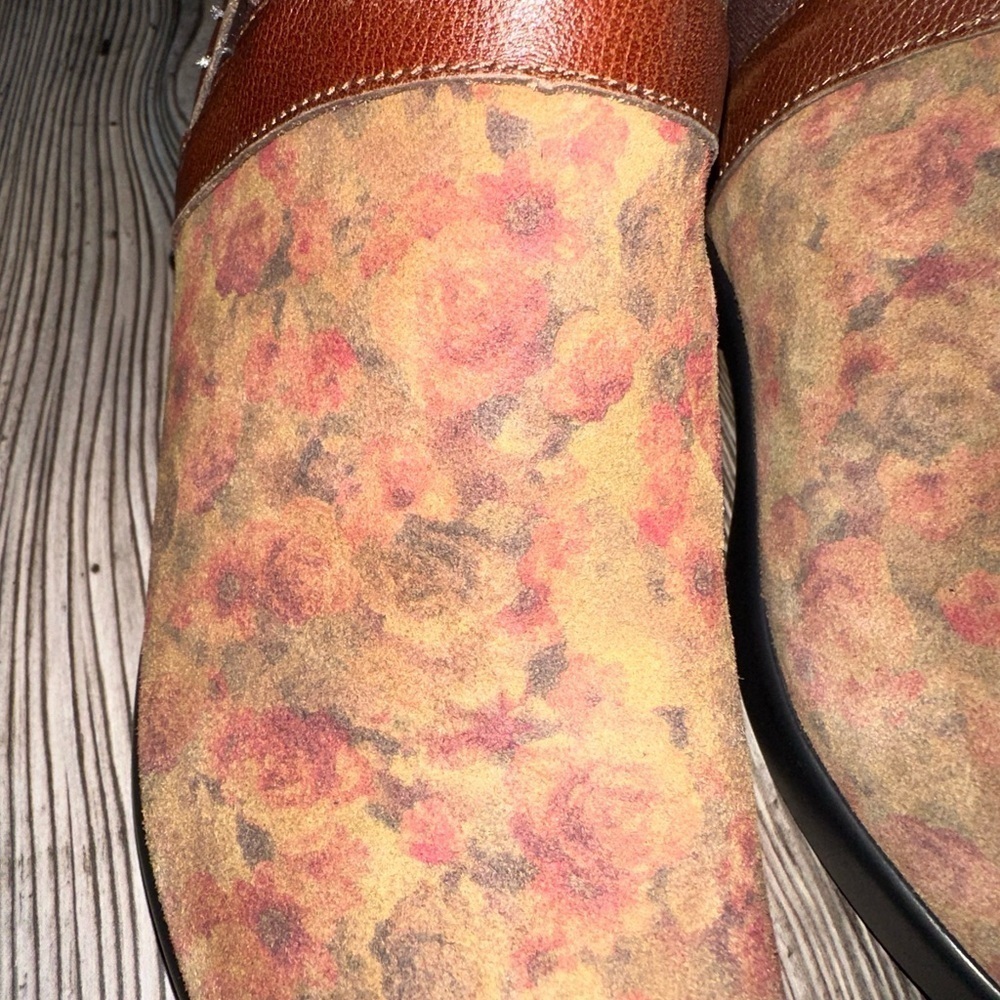 Alegria Natalee Cognac and Roses Bootie - Picture 3 of 10